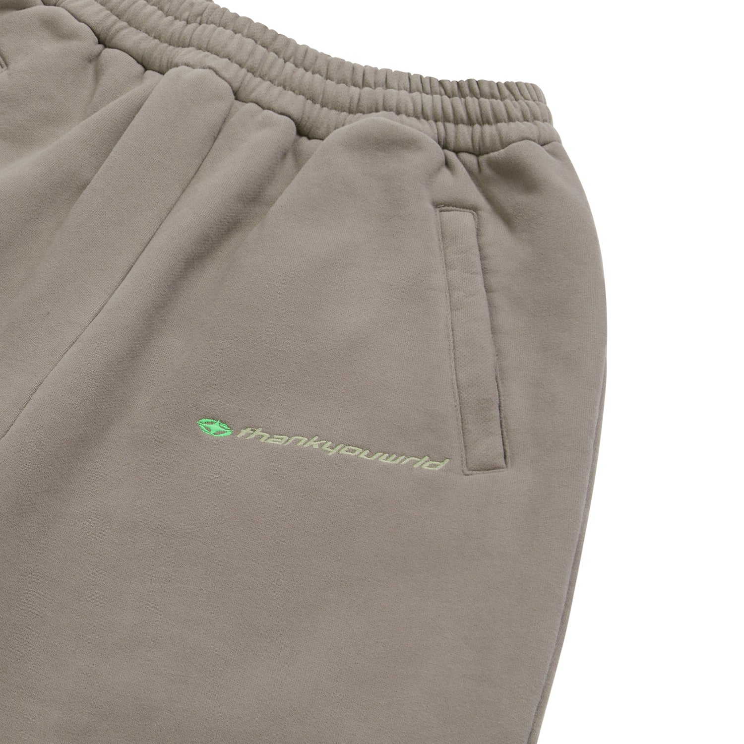 EMBROIDERED LOGO SWEATPANTS STORM
