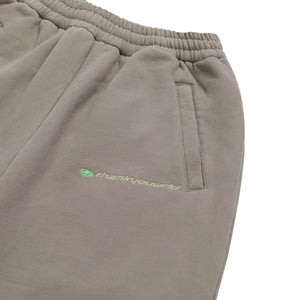 EMBROIDERED LOGO SWEATPANTS STORM